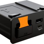 Mazda Type-C Wireless Carplay Retrofit Kit, TK78-66-9U0C OEM Media Hub to MZD Connect System, Compatible with Mazda 2/3/6/CX3/CX5/CX9/MX5 2015-2020 (Only Supporting Wireless Carplay, NO Android Auto)