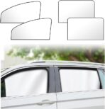 Magnetic Car Window Shade - Full Blackout for UV Block&Privacy Protection with Car Side Window Sun Shade- Universal SUV,Truck,Auto Privacy Shades (A-Side Window/4pcs)