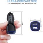 Fast Car Charger Type C Android Phone Samsung Car Charger Fast Charging USB C Cigarette Lighter Adapter Plug with Cable for Samsung Galaxy A13 5G/A03s/S23/S22 Ultra/S21/S20/S10/S9/A11/A12/A32/A53/A23 - Image 4