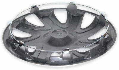 Set of 4 14" Push-on Silver Hubcaps for Toyota Corolla 2000-2002 - Image 7