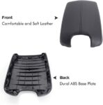 A ABIGAIL Center Console Armrest Cover for 2008 2009 2010 2011 2012 Honda Accord Auto Leather Suture Console Lid Cover Replacement (Black) - Image 6
