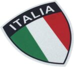 Car Styling Italy Flag Italia Car Sticker Decals Vinyl Tape Reflective 12x10cm