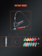 Cordless Mini Polisher, SPTA 12V Cordless Polisher for Detailed Polishing, Cordless Car Buffer Polisher, RO&DA Buffer Polisher with Mini Polishing Pads and Wool Pads for Polishing, Sanding, Cleaning - Image 5