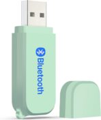USB to Bluetooth Car Kit,Wireless Audio Adapter, Music Receiver for Home,Car Stereo Sound System,Portable Speskers,(Aux in) with 3.5mm Cable (H222 Green)
