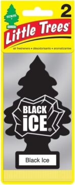 Black Ice Little Trees Air Fresheners (2-Pack)