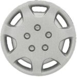 CCI IWCB863-14S 14 Inch Clip On Silver Finish Hubcaps - Pack of 4