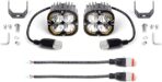 Exzeit 120W 3Inch Lights Pods with DRL, 12000LM Auxiliary Driving LED Pods Ditch Light, Bright Fog Lights for 4Runners Truck Cars,12V/24V - Image 4