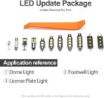 nsautolighting 6pcs LED Interior Lights Bulb Kit for Jee'p Wrangler TJ 1997 1998 1999 2000 2001 2002 2003 2004 2005 2006 Dome Footwell Lights Super Bright 6000K White LED Interior Bulbs + Install Tool - Image 6