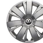 Genuine OEM VW Single Hubcap Jetta-Sedan 2011-2014, Cover Fits 16-Inch Wheel, 5C0-601-147-A-QLV
