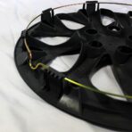 Auto Reflections Set of 4 16" 16 Spoke Wheel Covers for Toyota Corolla LE 2017-2019 - Gloss Black - Image 8