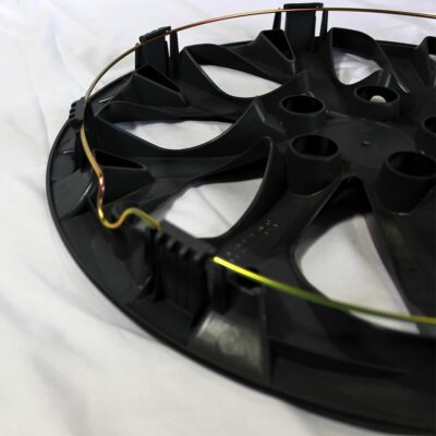 Auto Reflections Set of 4 16" 16 Spoke Wheel Covers for Toyota Corolla LE 2017-2019 - Gloss Black - Image 8