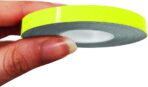 4R Quattroerre.it 10488 Trim Stripes Adhesive Strips for Cars, Neon Yellow, 7 mm x 10 mt