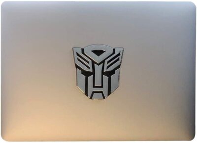 2 PCS in Set Transformers Emblem - 3" Tall for Car Autobot Sticker Pair Chrome Finish PVC Auto Emblems Transformers Autobot Car Accessories - Image 3