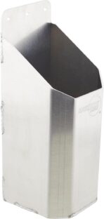 Speedway Motors Aluminum Fire Extinguisher Holder for 2 lb. Units with 4 Inch Diameter Opening, Wall or Trailer Mount Design with Three Mounting Holes - Image 3