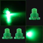 Grandview 10pcs Green T4.2 COB 1 SMD Led For Dashboard Instrument Cluster Light Car Light Bulb Side Light Indicator light Interior Panel Bulb Light 12V - Image 3