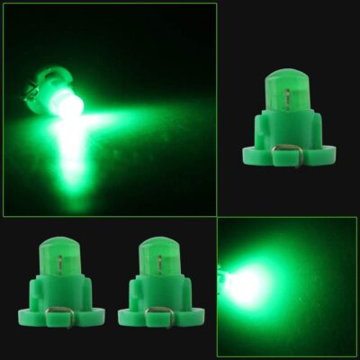Grandview 10pcs Green T4.2 COB 1 SMD Led For Dashboard Instrument Cluster Light Car Light Bulb Side Light Indicator light Interior Panel Bulb Light 12V - Image 3