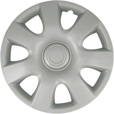 Upgrade Your Auto Set of Four 15' Silver Hubcap Wheel Covers for Toyota Camry 2002-2004 (Push-on) - Image 3