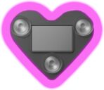 LED Atmosphere Light – Solar Car Lamp, Interior Accessory | Triangle Window Heart Shaped Design, Wiring Free Love Illumination for Night Driving, Romantic Mood Decoration, Stylish Vehicle - Image 8