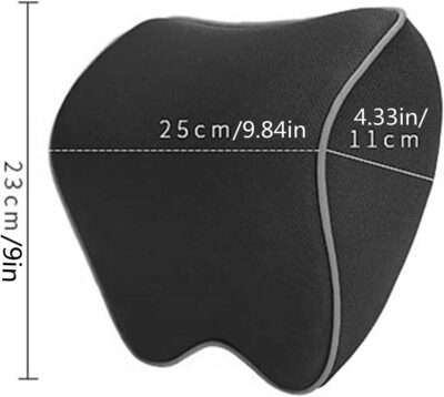 Car Seat Neck Pillow, Headrest Cushion Relieve Neck Pain for & Muscle Tension,100% Memory Foam Neck Support Head Pillow for Ergonomic Design - Image 7