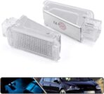 2Pcs Car Interior Bule LED Door Courtesy Light Fit for Volkswagen, Porsche for Audi A2 A3 A4 A5 A6 A7 S3 S4 S5 S6 Q5 Q7 TT Glove Box Footwell Light Luggage Trunk Lamp - Image 4