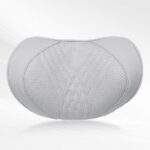 Universal Car Neck Pillow, Memory Foam Car Headrest Pillow for Neck Support, Breathable Removable Cover & Adjustable Strap, Ergonomic Design for Driving Comfort, Neck Pain Relief, Travel (Light Grey)