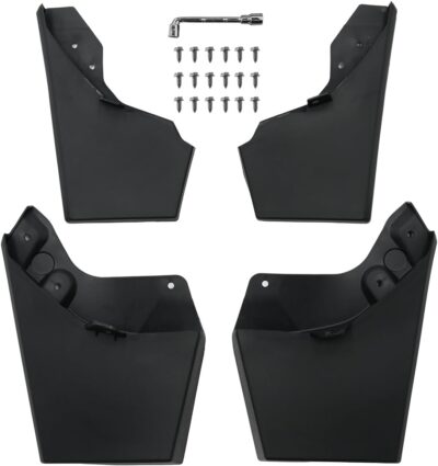 Mud Flaps Compatible with 2024 2025 2026 Toyota Tacoma Without Fender Flare Mud Guards Front & Rear No Drilling 4PCS Splash Guards Fender Flares All Weather Protection 2025 Tacoma Accessories - Image 7