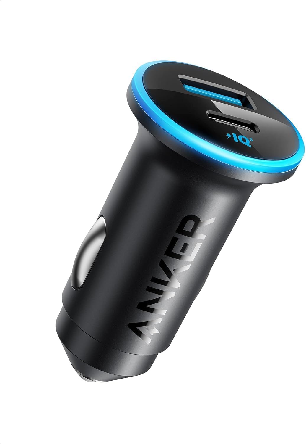 51iMQX7Gm0L._AC_SL1500_.jpg Anker 323 USB-C Car Charger Adapter, 52.5W Cigarette Lighter Charger with 30W PowerIQ 3.0 Fast Charging for iPhone 17/16/15/14/13/12 Series, Galaxy S25/24, Pixel - Image 1