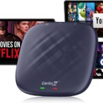 CarlinKit CarPlay Box Streaming Device for Car – YouTube, TikTok, Netflix CarPlay Adapter | Convert Wired to Wireless CarPlay & Android Auto | Android 13.0, 8-Core, 8GB+128GB, SM6225, Blue