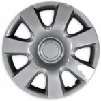 Set of 4 15" Push-on Silver Hubcaps for Toyota Camry 2002-2004 - Image 2