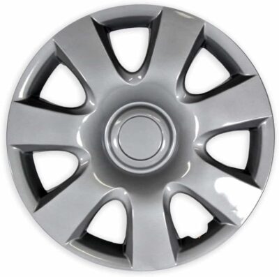 Set of 4 15" Push-on Silver Hubcaps for Toyota Camry 2002-2004 - Image 2