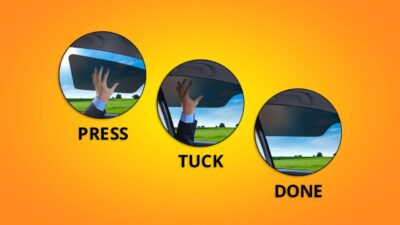 Windshield Sunshade for Car Sun Window Shade Visor Shades Sunshade Visors Extender (2 Pack) - Image 7