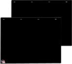 Buyers Products RC18PPB Black Polymer Mud Flaps, 24x18 Inch, Super Durable, Cold Weather Resistant, Impact Resistant Splash Guards for Trucks, Semi Trucks & Trailers, Mud Flaps are NOT Rubber, 2 Pack