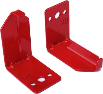 Fire Extinguisher Mount Wall Hook Bracket for Holding up to 20 lbs Extinguishers, Suited for Large and Small Dry Chemical and Water Extinguishers - Image 7