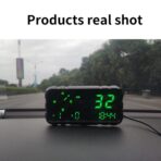 Heads Up Display for Car Digital GPS Speedometer kit MPH Odometer Automotive Compass for Dashboard HUD Fatigued Driving Alert Speeding Alarm for Trucks Golf cart All Vehicles (C3012) - Image 5