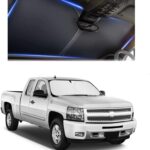 300T Thickened Sunshade for Car Windshield,Windshield Sun Shade for Blocking 99% Sunlight & Heat,Summer Cars Essentials Sun Cover for Car Windshields Fits Small Truck,SUV (XXL: 63x33 inch)