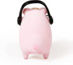 YGMONER LULU the Car Monitor Pig Decor - Cute Lucky Piggy Dashboard Companion for Car & Desktop Decorations (Pilot Piggy) - Image 6