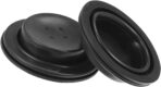 ACROPIX 2 Pcs Car Headlight Housing Dust Seal Cap, 65mm Universal for Aftermarket Headlamp Xenon Light LED Durable Rubber Black Car Parts