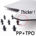 XUKEY Universal Mudflaps for Car Pickup SUV Van Truck Mud Flaps Splash Guards Mudguards Dirty Traps 2pcs - Set - Image 7