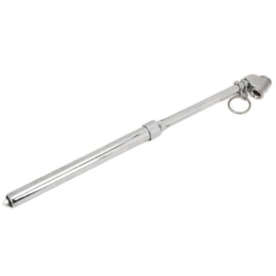 Heavy Duty Zinc Alloy Dual Head Tire Pressure Gauge Portable Pencil Style Semi Truck Tools for Large Vehicle Bus Car SUV Tire Pressure Monitoring and Routine Maintenance - Image 5