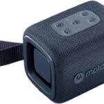 Motorola ROKR 300 Bluetooth 5.3 Speaker Portable Wireless 7 W Compact Speaker IP67 Waterproof and Dustproof 12 Hours Run Time Motorola Sound