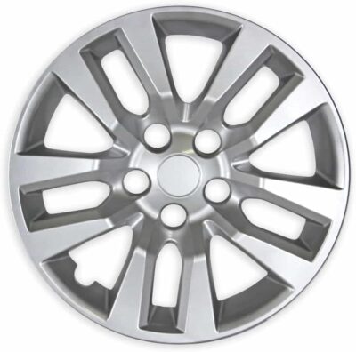Set of 4 Front and Rear Silver 10 Spoke 16" Wheel Covers for Nissan Altima 13-18 - Image 2