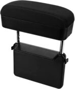 CDEFG Car Armrest Support Elbow Rest Pad Armrest Extender Console Storage Organizer Universal Fit for Most Cars
