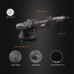 Buffer Polisher, SPTA 5-Inch 125mm Dual Action Random Orbital Car Polisher,Car Detailing Kit, 4Pcs 5inch & 4Pcs 6Inch Polishing Pad,Packing Bag for Car Polishing and Waxing--DAPSET-US - Image 3