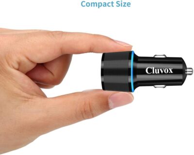 Fast USB Car Charger for Samsung Galaxy A56/A55/A54/A53/A50/A17/A16/A15/A14/S26/S25/S24/S23/S22/S21 Plus/Ultra/Note 20/A21/A31/A51 Quick Charge 3.0 Dual USB Rapid Car Charger with Type C Cable 3.3ft - Image 7