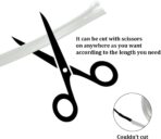 EL Wire Interior Car LED Strip Lights, 10FT/3M USB Auto Neon Light Strip with Sewing Edge, Electroluminescent Car Ambient Lighting Kits with Fuse Protection, Car Interior Accessories (Ice Blue/10FT) - Image 4