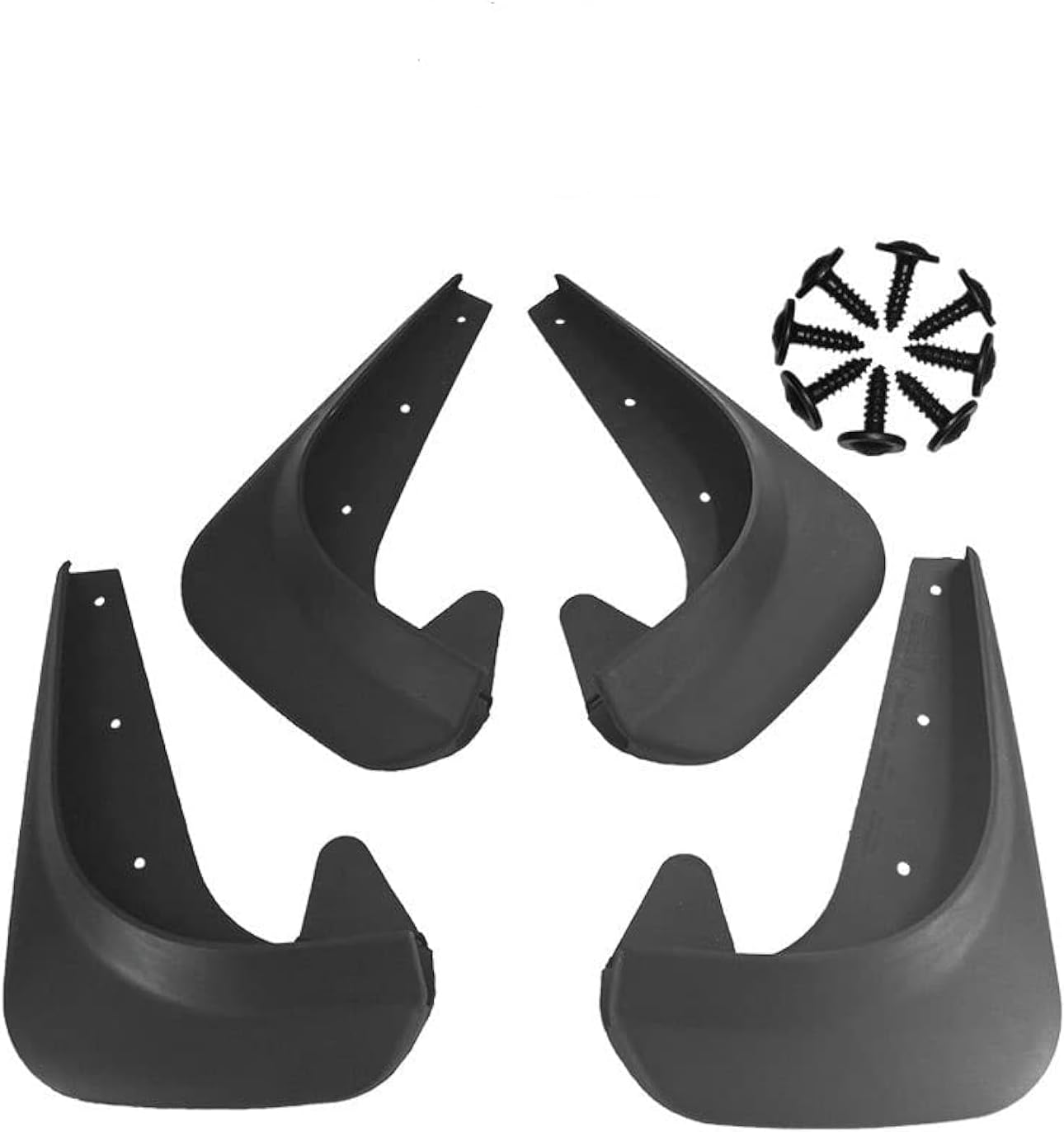 51uZASanp0L._AC_SL1500_.jpg 4PCS Universal Car Mud Flaps Splash Guards for Front or Rear Auto Accessories - Image 1