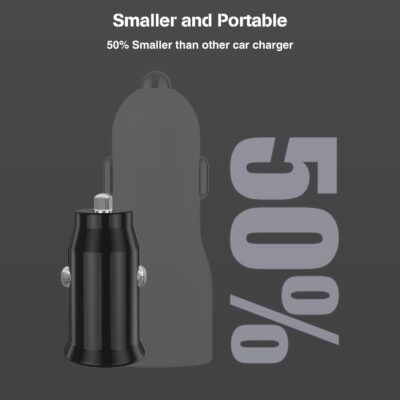 for iPhone 17 16 15 Car Charger Fast Charging, 40W Dual Port USB C Car Charger with 2Pack USB C Cable 3ft,Type C Car Adapter for iPhone 17 Air/ 17 16 15 Pro/Pro Max,iPad Pro,iPad Air 5/4/Mini-Black - Image 8