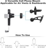 Vintage Indian Horse Car Phone Holder, Universal Dashboard & Air Vent Phone Mount for Secure Hands-Free Driving - Image 4