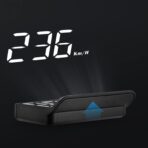 Obdii Hud, Car Speedometer, Obd2 Hud Windshield Projector Multifunction Gauge Alarm Fatigue Driving Reminder - Image 7