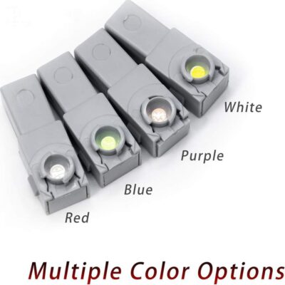 Ambient Light Central Console Box Footwell Glove Box Light for Toyota Corolla NX RX Subaru SAI RAV etc. (WHITE) - Image 5